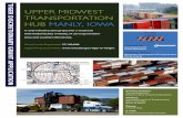 UPPER MIDWEST TRANSPORTATION HUB MANLY, IOWA · UPPER MIDWEST TRANSPORTATION HUB MANLY, IOWA TIGER DISCRETIONARY GRANT APPLICATION A rural infrastructure project for a truck/rail