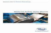 Material Safety Data Sheets - Diversified Ulbrich...4 Ulbrich Stainless Steels & Special Metals, Inc. Material Safety Data Sheets Stainless & Related Alloys Group I Sheet 2 ALLOY UNS