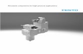 Pneumatic components for high-pressure applications · 2 Internet: ... Subject to change – 2016/08 Pneumatic components for high-pressure applications, series L Product range overview