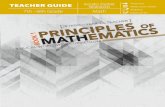 Principles of Mathematics Book 1 (Teacher Guide) · This is Book 1 of a two-book math course. It is aimed at junior high students, fitting into most math approaches the year or two