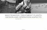 WASTEWATER TREATMENT PLANTS: DESIGN AND OPERATION … · The first unit operation generally encountered in wastewater treatment plants is screening. Screening removes larger materials