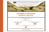 VITAMIN A FORTIFIed PEANUT BUTTERcrsps.net/wp-content/downloads/Peanut/Inventoried 8... · VITAMIN A FORTIFICATION OF PEANUT BUTTER AND SPREADS Alicia O. Lustre1 Lutgarda S. Palomar2