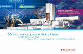 You are productive - umu.se · The TriPlus RSH robotic sample handling system offers liquid, headspace, and solid phase microextraction Ð capabilities you expect as being a standard