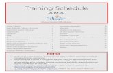 Training Schedule 2017-18 - Newfoundland and Labrador Schedule 2019-20 Online Training 2 Auto Body and Collision Technician 3 ... Schedules are subject to change. Training is based