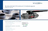 Industrial Product Catalogue€¦ · piping systems – pipe, fittings and valves in ABS, PVC, CPVC, HDPE, PP and PVDF – designed to meet the temperature, pressure and size requirements