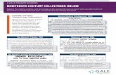 | GALE PRIMARY SOURCES NINETEENTH CENTURY ...Gale Primary Sources. Use Advanced Search to target results within Nineteenth Century Collections Online and any other databases of interest,
