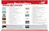 Indie Bestsellers HardcoverWeek of 01.29 · 2020-01-29 · FICTION NONFICTION Hardcover Indie Bestsellers Week of 01.29.20 = Debut Indies Introduce Other Indie Favorites Kingdomtide: