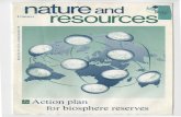 •Action plan for biosphere reservesnpshistory.com/publications/mab/OPN_BR_21.pdfAction Plan for Biosphere Reserves On the basis of the results of the First International Biosphere