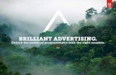 Brilliant advertising....2017 | Brilliant advertising. 3“Clouds are not spheres, mountains are not cones, coastlines are not circles, and bark is not smooth, nor does lightning travel