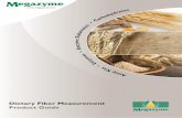 Dietary Fiber Measurement Product Guide · research and development of methods specifically related to dietary fiber and dietary fiber component measurement for over 20 years and