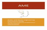 AME Curr Guide F18 S19 - University of Rochester · AME Curriculum Planning form should be submitted to the AME Undergraduate Program Coordinator. The application must present a realistic