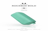 ROCKBOX BOLD M - Fresh 'n Rebel€¦ · Replace only with the same or equivalent type. Warranty & Limitations We warranty the product against defects in material and workmanship under