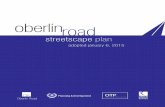Oberlin Road Streetscape Plan...OR Oberlin Road Corridor Study 6 Plan Framework This plan is a mid-term set of actions and projects to improve the function and character of Oberlin