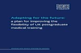 a plan for improving the flexibility of UK postgraduate medical … · 2019-10-14 · Adapting for the future: a plan for improving the flexibility of UK postgraduate medical training