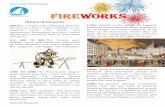 History of Fireworks...green, copper = blue, sodium = yellow). Using potassium chlorate as an oxidizer makes the hues brighter. 2008: The Chinese Olympic Committee admits that CGI
