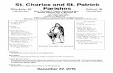 St. Charles and St. Patrick Parishes Oxford, INDec 22, 2019  · St. Charles and St. Patrick Otterbein, IN Parishes Oxford, IN (765) 583-4641 Rev. Thomas J. Haan, Administrator (765)
