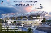The Future of Vertical Flight: How Do We Get There? · eVTOL must have low direct operating costs and seat mile costs to be successful Batteries will continue to improve –Drones: