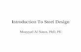 Introduction To Steel Design · Points on the Stress-Strain Curve • A, is zero stress – zero strain • B’, is proportional limit, end of linear section • B, elastic limit,