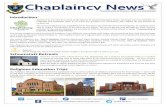 Chaplaincy News - Mount St Joseph School · during 2017 including the Manchester Jewish Museum, St Mary’s R.C. Church the Hidden Gem and the Zakariyya Mosque. Whilst visiting these