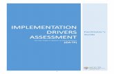 IMPLEMENTATION DRIVERS Facilitator’s Guide ASSESSMENTfpg.unc.edu/.../IDA-TP_combined.pdf · This IDA-TP Facilitator’s Guide is intended to assist facilitators in planning for