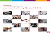 CCMX Annual Activity Report 2015 · CCMX Annual Activity Report 2015 5 Professor Eric Dufresne, ETH Zurich Whether between industry and academic research or materials science and