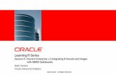 - Oracle ... with OBIEE Dashboards Mark Hornick Oracle Advanced Analytics 2 Learning R Series 2012 Session