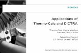 Applications of Thermo-Calc and DICTRAthermocalc.micress.de/proceedings/proceedings2010/... · 2015-03-27 · Siemens Gas Turbines SGT5-4000F (V94.3A) Gas Turbine Compressor, 15 stage