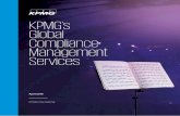 KPMG's Global Complaicne Management Services€¦ · – Lean Six Sigma Sessions held in six key countries to design and enhance process and efficiency for local compliance – GCMS’s