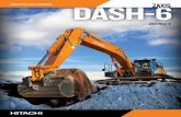 DASH-6 - Hitachi Construction · 2017-10-02 · ZX470LC-6 ZAXIS DASH-6 PRODUCTION-CLASS EXCAVATORS At Hitachi, efficiency, reliability and durability are in our genes – built into