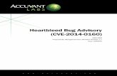 Heartbleed Bug Advisory (CVE-2014-0160)accuvantstorage.blob.core.windows.net/web/file/... · Heartbleed Bug Advisory (CVE-2014-0160) 3 Revision: 1.1 Technical Summary The Heartbleed