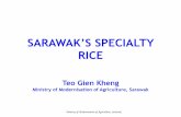 SARAWAK’S SPECIALTY RICE · 2016-05-03 · In Japan artisanal-rice farmers are also trying out heirloom varieties of rice that had been abandoned in the postwar period. Called kodai-mai