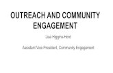 OUTREACH AND COMMUNITY ENGAGEMENT...Outreach and Community Engagement Timeline for Model Initial Action | Cohesion Through Technology 70 • Fall 2015 – Identify staff and an institutional