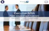 Executive MBAMore than 100 companies designed and delivered courses in Management More than 50 organizations provided solutions in Governance and M &A’s Founding Co-Chair of the