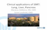 SBRT: Lung, Liver, Pancreas - AAMD 2016 Annual Conferenceatlanta2016.medicaldosimetry.org/2016Annual... · • Tumor localization – Find tumor location accurately for each fraction.