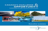 CANADA’S CHALLENGE OPPORTUNITY - McGill University · 2016-04-26 · Environment Canada, Statistics Canada, Canadian Electricity Association, Canadian Association of Petroleum Producers,