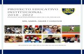 PROYECTO EDUCATIVO INSTITUCIONAL 2018 - 2022hispanoamericanocolegio.cl/wp-content/uploads/Proyecto-Educativo … · un facilitador del aprendizaje que media el encuentro de los estudiantes