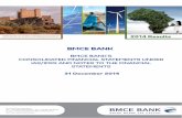 BMCE BANK · 2016-08-12 · BMCE Bank, Morocco’s third largest bank in terms of market share for deposits and loans, currently has operations in about thirty countries in sub-Saharan