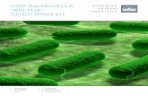 SSI® SALMONELLA ”BIG FIVE” SEROTYPING KIT · SALMONELLA ”BIG FIVE” SEROTYPING KIT Description SSI Diagnostica has composed a kit, which contains all the Salmonella antisera