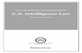 2011 Administrative Law Supplement for · Page 2 2011 Administrative Law Supplement for U.S. Intelligence Law (November 2011) By David Alan Jordan Editor-in-Chief/Principal Lecturer