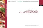 Regulated non- quarantine pests: concept and …Regulated non-quarantine pests: concept and application ISPM 16 International Plant Protection Convention ISPM 16-7 damaged in this