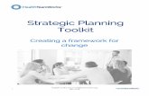 Strategic Planning Toolkit - WordPress.com · strategic planning. The information in this toolkit is beneficial for those who have not been involved in running an organization, on
