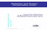 Scarborough Borough Council Wykeham and Ruston ... · Wykeham and Ruston Conservation Areas ... Scarborough Borough Council provides the context for this document. That policy is