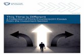 A Collection of Point/Counterpoint Essays From the Investment … · 2019-01-10 · This Time is Different: A Collection of Point/Counterpoint Essays From the Investment Section.