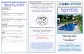 Residential Pools,...swimming pools in 1999. Since 2002, the North Carolina Residential Building Code has been governing swimming pools. Todays current code cycle is the 2018 NC Residential