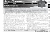 am Freeman LHP - Minor League Baseball · freeman bats throws height weight Right Left 5-11 165 ... in final 21 games over sec-Sam Freeman LHP Samuel Douglas Freeman . 36 memHis redirds