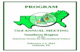 1 PROGRAM - SRASHS Orlando/Program2013...Nutrition Product Development, Amway Corporation, 19600 6th St., Lakeview, CA 92567. (Jennifer_Crumley@ncsu.edu) Determining Salinity Tolerance