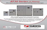 AT30 Series (3-Phase) - Storage Battery Systems, LLC · 2017-11-29 · The AT30 is the world's easiest operation float battery charger. It has over 20 years of proven reliability