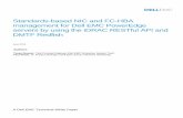 Standards-based NIC and FC-HBA management for Dell EMC ...€¦ · 8 Standards-based NIC and FC-HBA management for Dell EMC PowerEdge servers 3.1 Redfish 2016 NIC and FC-HBA management