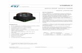 QXGA EDOF camera module - STMicroelectronics€¢ 2.8V (analog) / 1.8V (digital) operation • Integral EMC shielding • Binning mode (2x2) • Defect correction • 4-channel lens