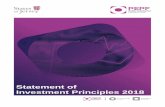 Statement of Investment Principles 2018 in...policies and principles governing the Committee’s decisions in relation to the investment of the Schemes’ assets. The regulations specify